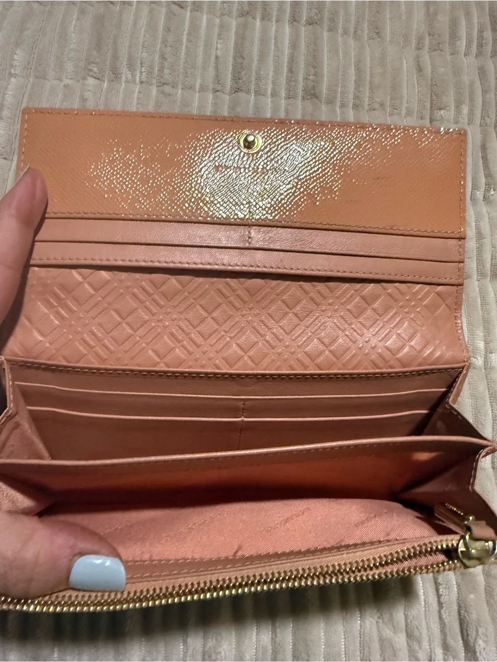Burberry genuine leather